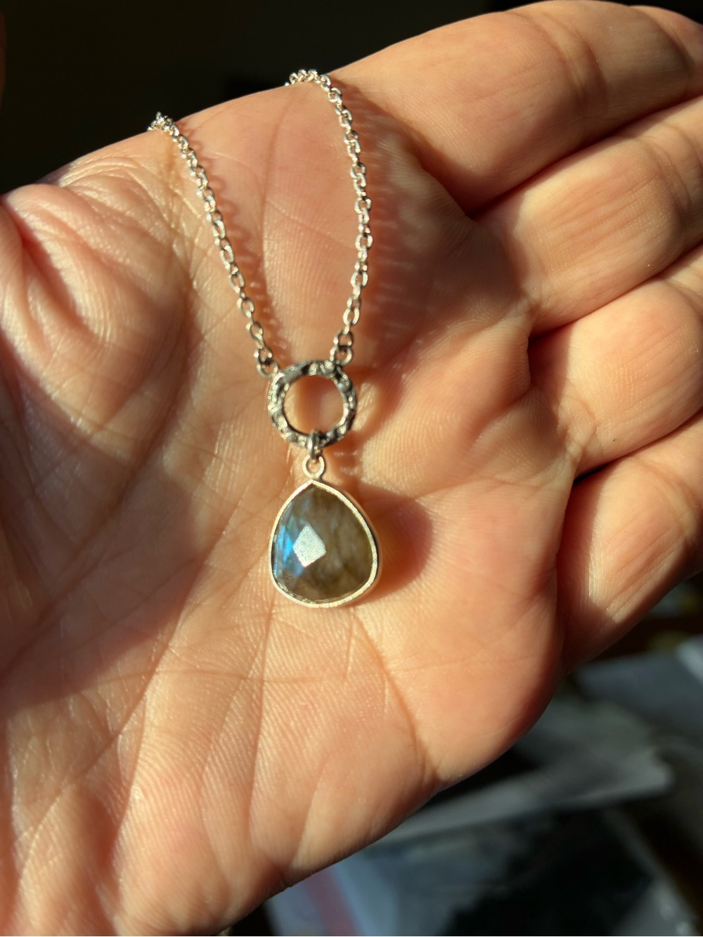 Gorgeous Grace & Heart Lyra Necklace